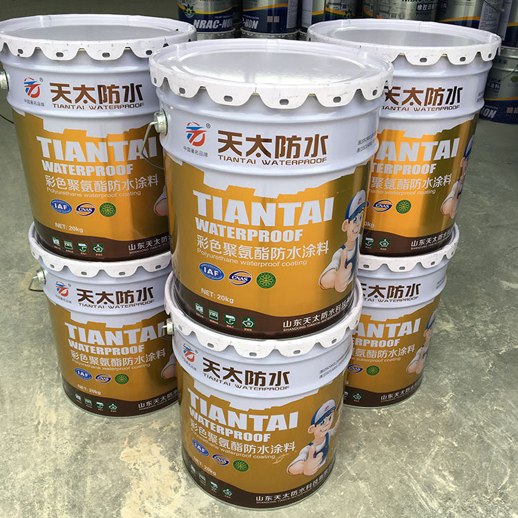 热销单组份聚氨酯防水涂料 油性防水涂料 高弹性屋顶防水材料